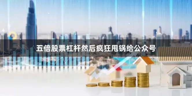 五倍股票杠杆然后疯狂甩锅给公众号