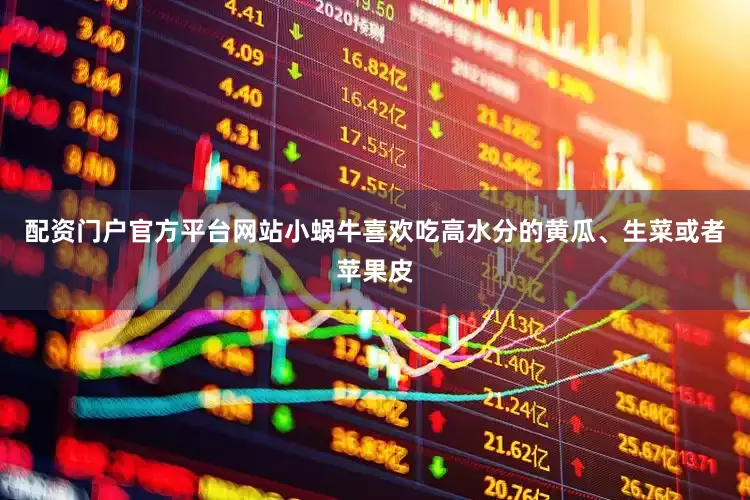 配资门户官方平台网站小蜗牛喜欢吃高水分的黄瓜、生菜或者苹果皮